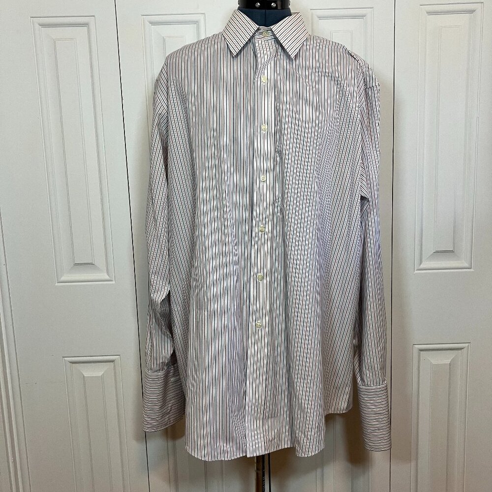 Brooks Brothers 16-1/2 - 35 Supima Cotton Shirt w Barrel Cuffs